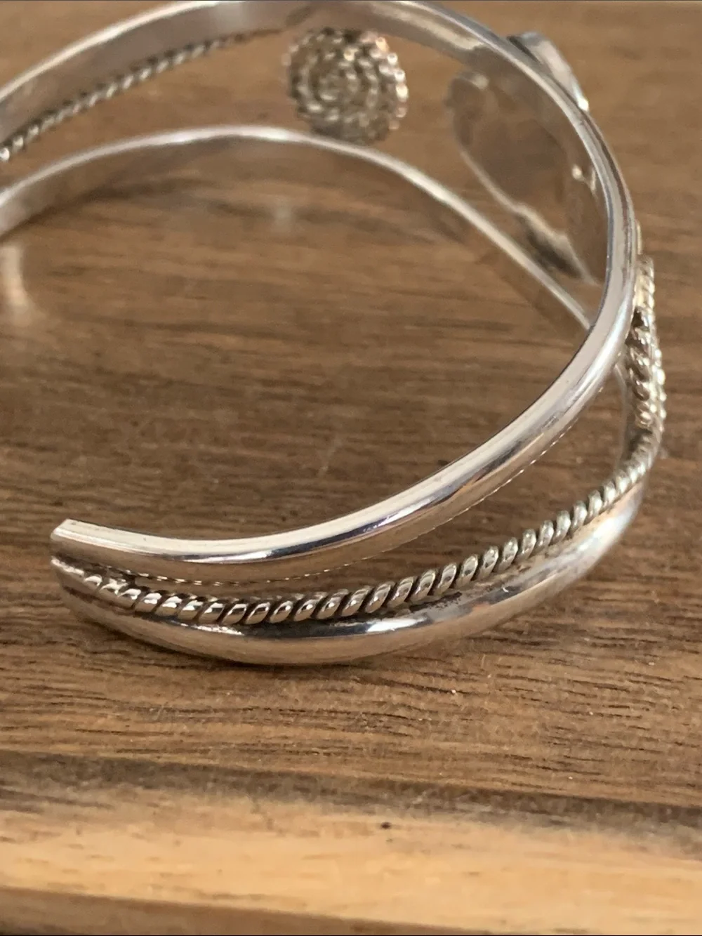 Alpaca Stamped 7” Cuff Bracelet